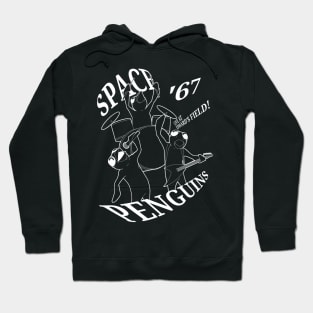 Space Penguins '67 White Hoodie